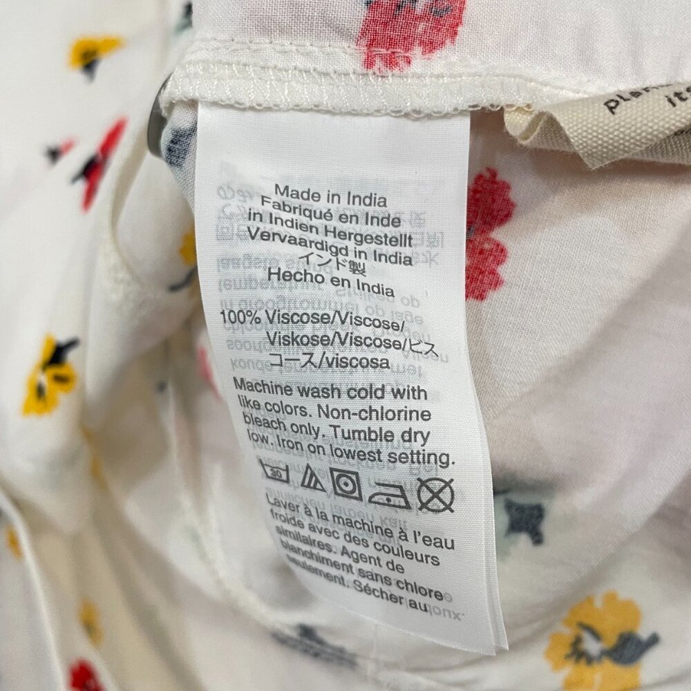 EUC Madewell Button-Front Top in Confetti Floral Small - Picture 6 of 7